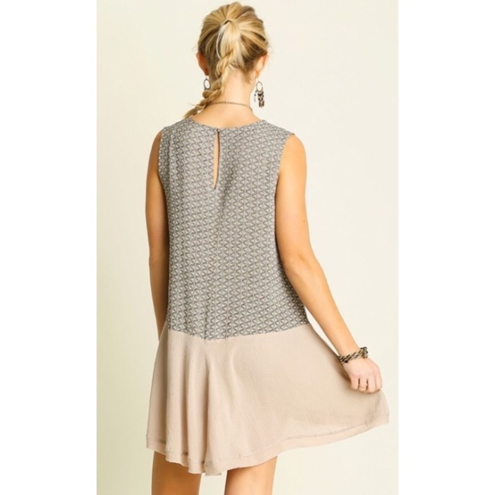 ❗️CLEARANCE❗️Latte Lace Tunic Dress S M L - Picture 5 of 5